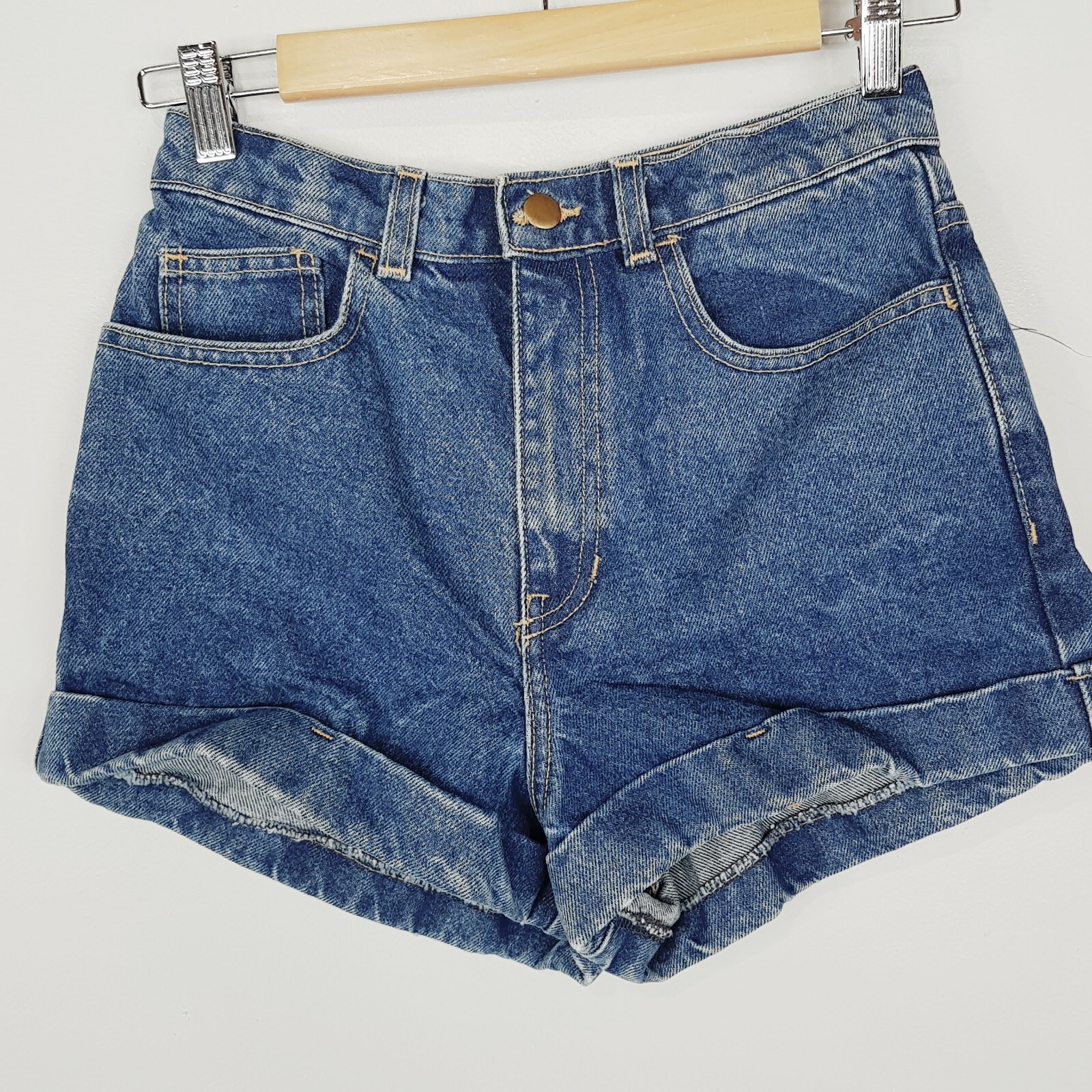 AMERICAN APPAREL Womens Size US 27 or Dark Wash Indigo High