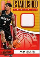 2019-20 Absolute Memorabilia Established Threads Level 1 #1 Bradley Beal Jersey