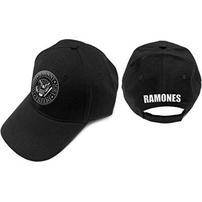Ramones Men's Presidential Seal Baseball Cap Black Hat