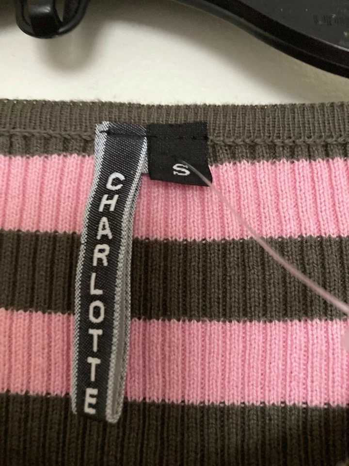 Nueva camisa Charlotte Tarantola Key Hole Foto 3 de 4