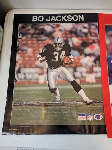 Vintage Bo Jackson/Jerry Rice/Joe Montana 16x20 Starline Poster 88/90 - Picture 2 of 11