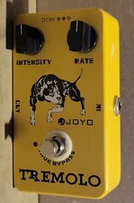 Joyo Tremolo Guitar Effects Pedal w/ True Bypass Vintage Amp