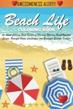 Beach Life Coloring Book: An Adult Col... 9781945260520 by Adult Coloring Books,