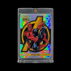Topps Chrome Spiderman | eBay