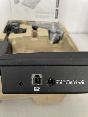 Sharp CL-DE1H Bezprzewodowy telefon cyfrowy Dect-Standard Podświetlany LCD Oryginalne opakowanie✅ - Zdjęcie 6 z 12