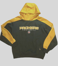 Green Bay Packers -Youth Large 14/16 NFL Team Apparel Sweatshirt - Green Hoodie