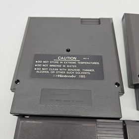 Lotto 4 giochi NES Marble Madness Skate or Die Football Super Mario Bros/Duck Hu