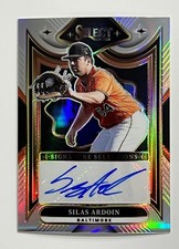 2025 Select Baseball, Silas Ardoin, Silver Prizm Signature Selections, No. SS-SA