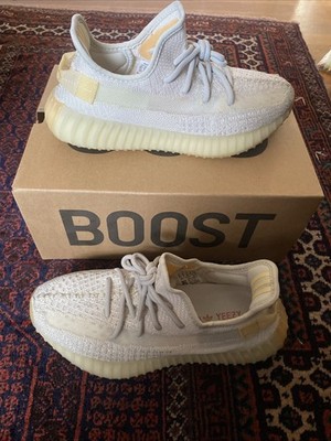 Adidas Yeezy Boost 350 V2 LIGHT UV Activated GY3438 Authentic Size 7.5