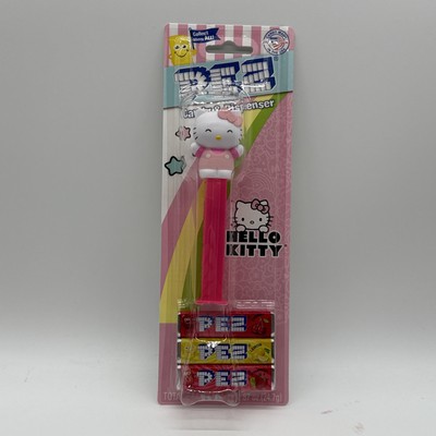 PEZ Candy & Dispenser Lovers Deluxe Pack Gift Sanrio Hello Kitty Happy Cheery