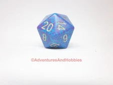 Chessex Speckled Tetra Dice D20 OOP 1999 Vintage D&D RPG More