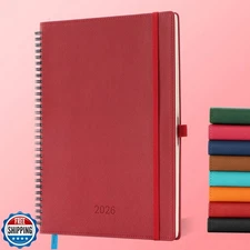 IN-LUXPRO Planner 2026 Daily Weekly and Monthly,11.5"x8.5",12 Mon