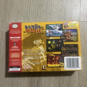 Banjo-Tooie N64 Nintendo 64 Complete in Box CIB Tested Original Authentic