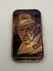 Humphrey Bogart The Franklin Mint  .999 Silver Bar - Only 250 Minted Toner!
