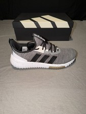 Adidas Men's Kaptir 4.0 Sportswear Shoes White/Black/Gum SIZE 11 WIDE