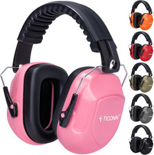 Noise Cancelling Ear Muffs for Adults, SNR 33Db Hearing Protection, Adjustable S