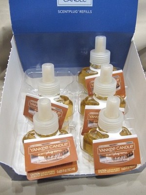 YANKEE CANDLE ''PUMPKIN BANANA SCONE'' SCENTPLUG REFILLS- LOT 5- NEW UNUSED