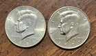 1997 PD Kennedy Half Dollars from mint sets - Two great coins from mint sets