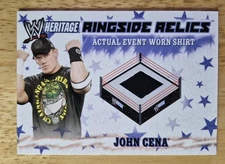 John Cena | 2007 Topps Heritage III WWE Ringside Relics #NNO