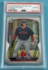 2023 Roman Anthony PSA 10 Bowman Chrome RC Mega Box Refractor 1st #BCP-71
