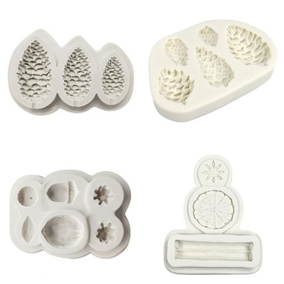 Grade Silicone Cake Fondant Molds For Artistic Baking And Craft Projects