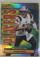 2025 Topps Chrome Drake Maye Power Players Refractor Patriots #PP-10