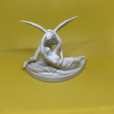 Vintage Royal Dux Amor and Psyche White Bisque Figurine 22171