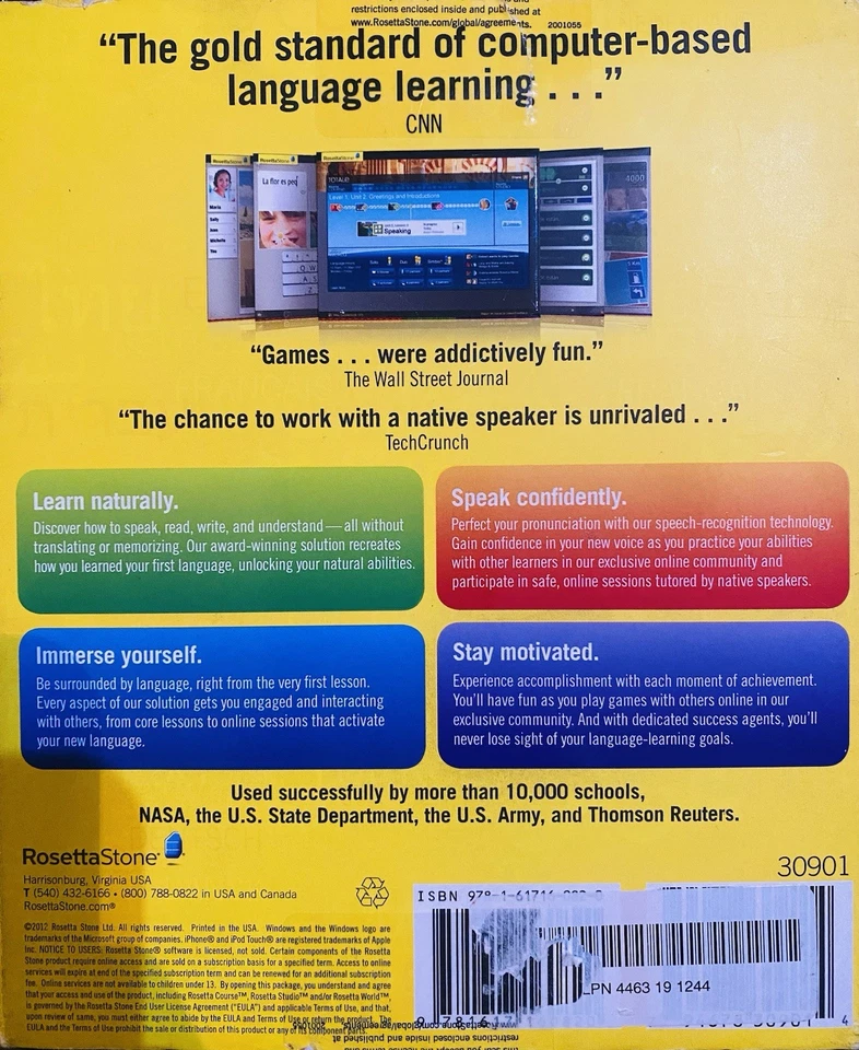 Rosetta Stone Espanol TOTALE Spanish (Latin America) Level 1 - Version 4 - Image 2 of 4