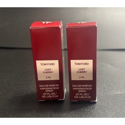 2 X Tom Ford Lost Cherry Eau De Parfum 2ml Sample Spray