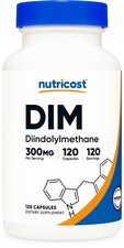 Nutricost DIM Diindolylmethane 300mg, 120 Capsules with BioPerine