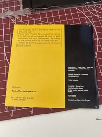 Bomberman 93 HuCard Turbo Grafx 16 TG16 US Used Game And Manual Tested