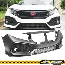 Fits 16-21 Honda Civic Si Sedan Coupe OE Style Front Bumper Conversion Bodykit