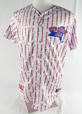 2024 Syracuse Mets Taylor Kohlwey #20 Game Used White Jersey ALS Patch 44 779