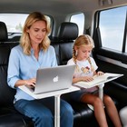 Car Desk for Laptop Passenger Seat- Adjustable Car Seat Tray Table for Work &...