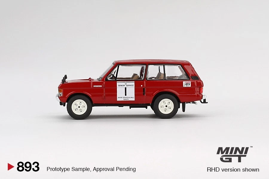 Truescale 1:64 MINI GT 893 Range Rover n. 1 International Hill Rally Winner 1971 - Immagine 2 di 3