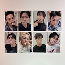 [Stray Kids] Tarjeta fotográfica de evento de videollamada tienda fans de KARMA (chicle) - NUEVA + sellada