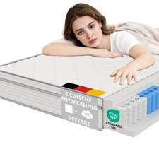 Gel Taschen Federkern Matratze 140x200 H4 7-Zonen 25cm 100%HoheQualität Für Bett