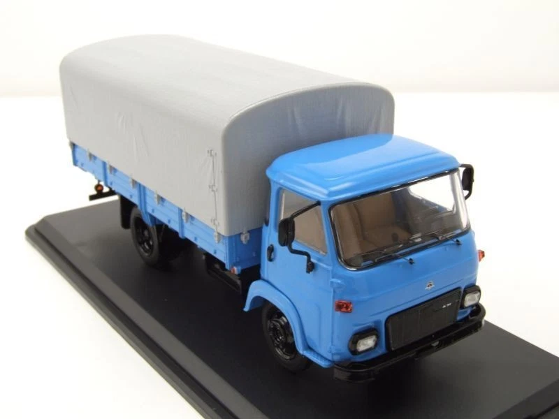 PREMIUM CLASSIXXS, AVIA A31N PP-LKW Autocarro telonato blu, 1/43,  PRX47137 - Immagine 4 di 4
