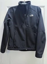 The North Face Apex Bionic Womens Black Softshell Jacket Windproof Athleisure