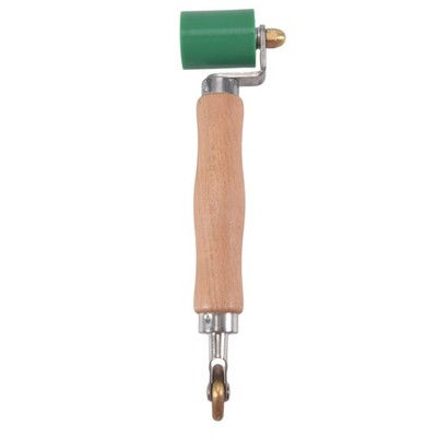 1X(40 mm Tapetenroller, Nahtroller, Stahl, Holzgriff, Silikon-Nahtroller, D2226