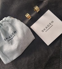 SKAGEN  Creolen Edelstahl goldfarben