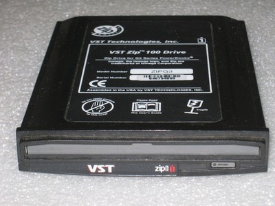 Iomega VST Zip 100 Drive ZIPG3 Apple Macintosh PowerBook G3 Wallstreet Untested