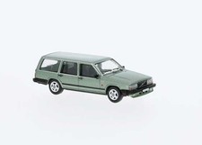 Brekina Automodelle PCX870667 HO Assembled Met Green '85 Volvo 740 Station Wagon