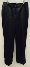 N Company Dress Pants Polyester Female Adult 10 Black Solid XANC2