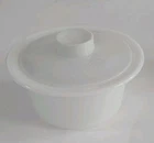 Pyrex Vintage White Milkglass Microwaveable And Oven Safe Dish With Lid