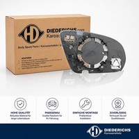 Spiegelglas Aussenspiegel Links Diederichs 1673227 FÜR Mercedes