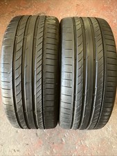 X2 255 40 20 Continental Sport Contact 5 101VXL 6mm Pair Ref P6