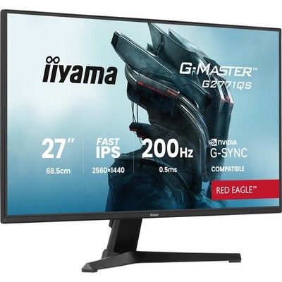 iiyama G-Master G2771QS-B1 Red Eagle, Gaming-Monitor, 68,6 cm (27 Zoll), schwarz