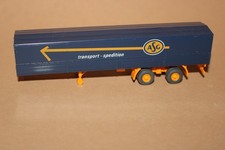 Wiking 1:87 2 Achs Pr PL Auflieger   ASG Transport -Spedition - lagring