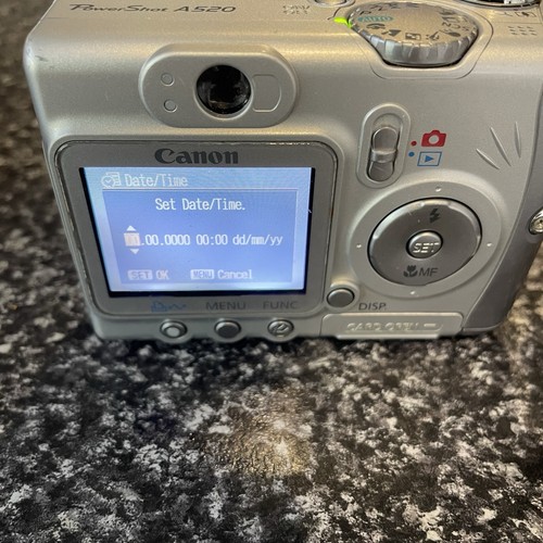 CANON PowerShot A 520 4MP Digital Camera 4xOptical Zoom In Box - Working - Picture 4 of 14
